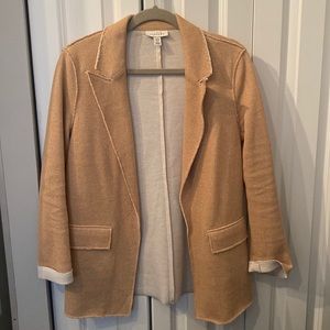 Topshop tan blazer